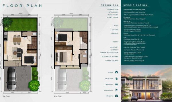Layout Tre Residence Rwalumbu